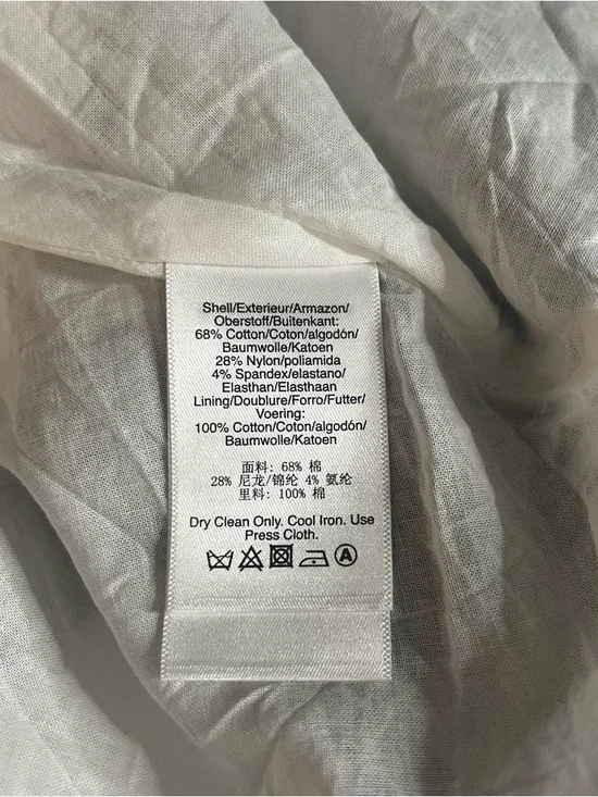 DKNY Women’s Black/White Gingham Sleeveless Belted A~Line Maxi Dress Sz 2 - Picture 12 of 12